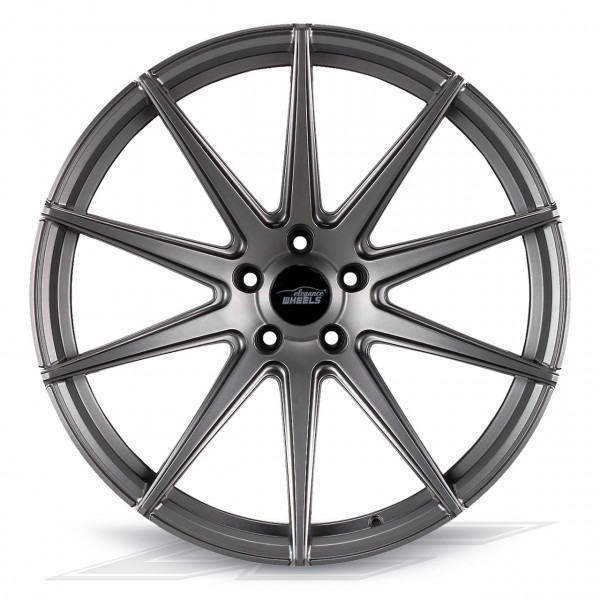Elegance Wheels E1FF Matt Gunmetal | Concave + Deep Concave