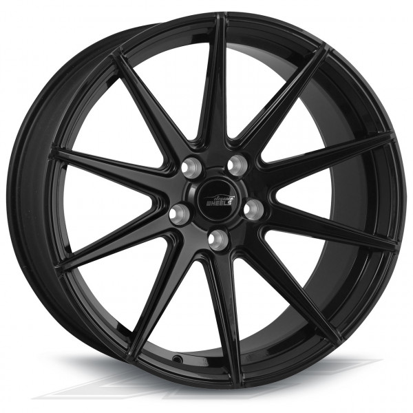 Elegance Wheels E1FF HiGloss Black | Concave + Deep Concave